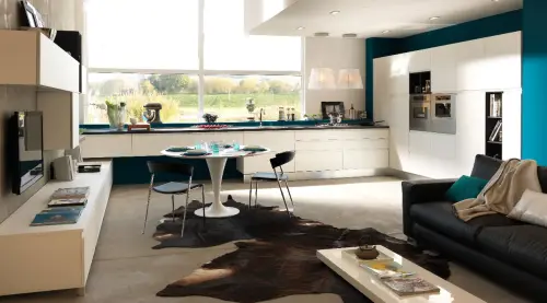 Cucina: open space si o no?