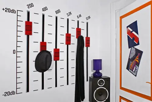 Arredamento casa a tema musicale