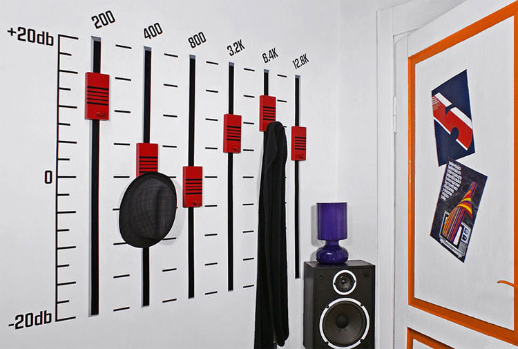 Arredamento casa a tema musicale